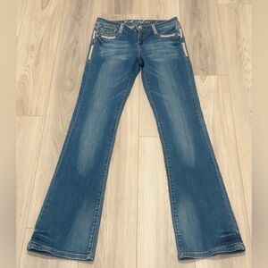 L.A. Idol Flare Jeans in Classic Blue